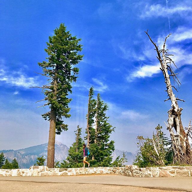 Exploring Crater Lake National Park 🌿#findyourpark #craterlake #Oregon 📷: @creativemakers